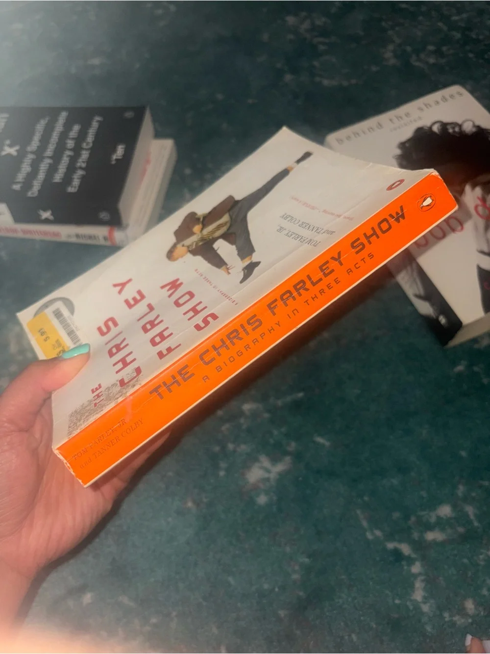 4 Book Bundle! Bob Dylan, Chris Farley, Chuck Klosterman, The Nickel Boys